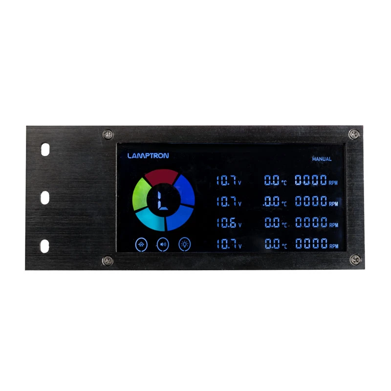 Lamptron SM436 PCI fan and RGB LED controller, black