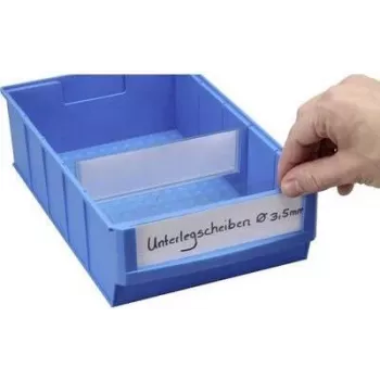 Labeling set allit ProfiPlus ShelfBox B White for storage boxes — model 456597