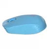 Wireless ambidextrous mouse NATEC STORK — Bluetooth + USB Type-A, 1600 DPI, 3 buttons, light blue