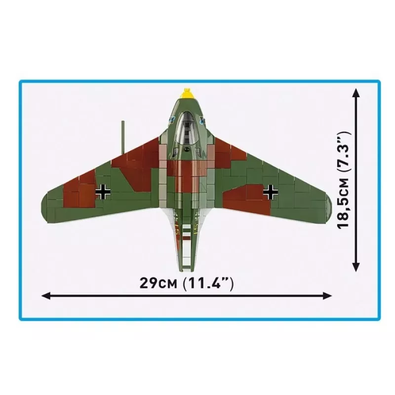 Blocks Messerschmitt Me 163B Comet 543 blocks
