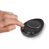Kitchen scale Caso FinoCompact 03201 — 0.5 kg capacity, 1 g graduation, LED display, stainless steel/black