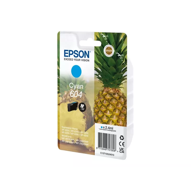Epson 604 ink cartridge 1 pc(s) Original Standard Yield Cyan