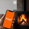 Gas leak detector QOLTEC NG Tuya — natural gas (CH4) detector, smart Tuya-compatible