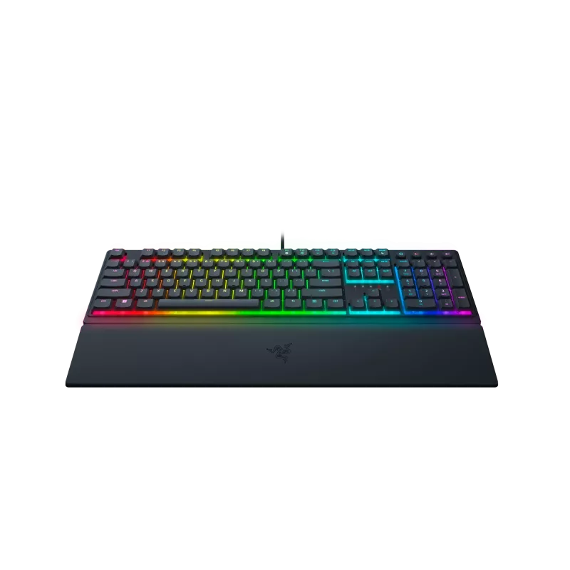Wired gaming keyboard Razer Ornata V3 — membrane‑mechanical hybrid, RGB LED lighting, USB