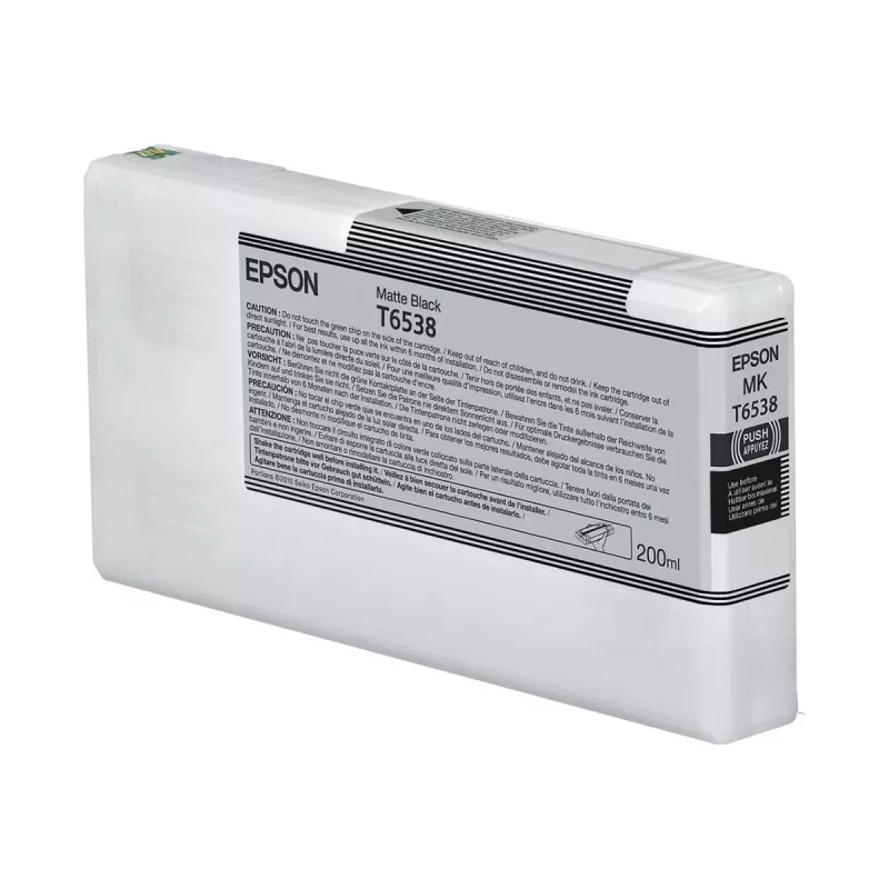 Ink cartridge Epson C13T65380N matte black 200 ml original single pack
