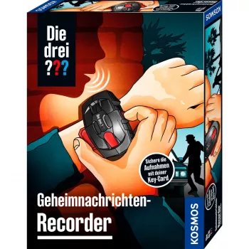 Die drei Geheimnachrichten-Recorder, Detektiv-Sets