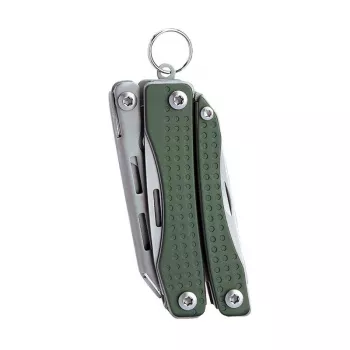 Multitool Nextool NE20050 10-in-1 compact multitool, green, 10 tools, 83 g, folded 6.8 cm