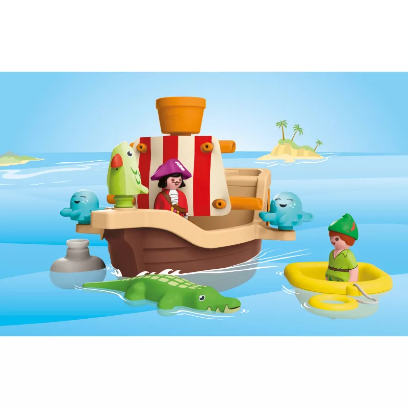 Figure Set JUNIOR & Disney Piracki statek Piotrusia Pana