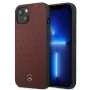 Mercedes MEHCP13SPSQRE iPhone 13 mini 5,4 Red/red hardcase Leather Stars Pattern