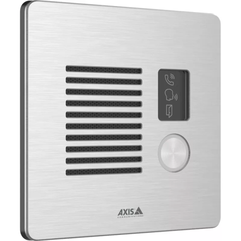 AXIS I7010-VE stainless steel wireless intercom station, IP66/IP69, 92 dB