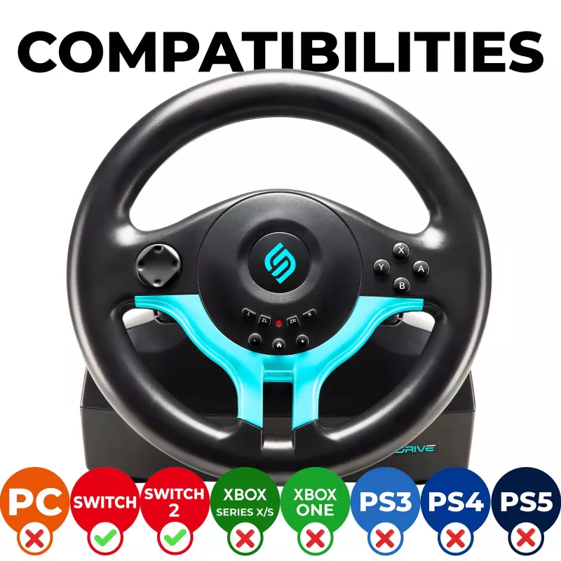 Subsonic Superdrive SV 250-S Driving Wheel Blue Edition