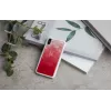 Phone case iKins for iPhone XS / iPhone X — Pink Lake White protective cover