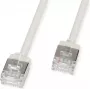 ROLINE U/FTP Patch Cable Cat.6A Ultra- kurzer RJ45 Grey 2m - Network - FTP (21.15.4502)