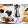 GEFU Spirelli XL G-13700 Spiral Slicer, Manual, Plastic/Stainless Steel, Black