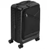 Cabin suitcase Rivacase 8180 Clark ECO – carry-on luggage, hard-shell, black