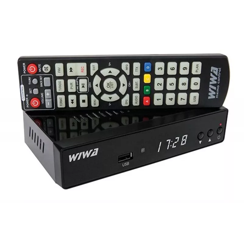 TV receiver WIWA H.265 MAXX — DVB-T / DVB-T2 digital tuner with H.265 (HEVC) support