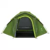 Coleman Dome Tent Darwin 4 Plus Blackout — 4-person tunnel tent with porch, Dark Green/Light Green