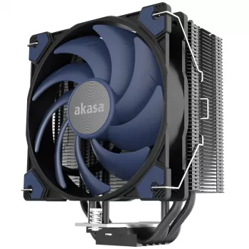 Air cooler Akasa Alucia H4 12 cm Black Blue Hydro Dynamic Bearing