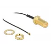Antenna Cable DeLOCK RP-SMA jack bulkhead to I-PEX MHF 4 plug 0.81 35 cm