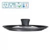 Hama 111545 pan lid Black, Transparent