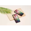 Protective phone case iKins for Samsung Galaxy Note 20 — water flower black