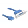 USB 3.0 Cable DeLOCK 82976 2 x USB 3.0-A 0.4m