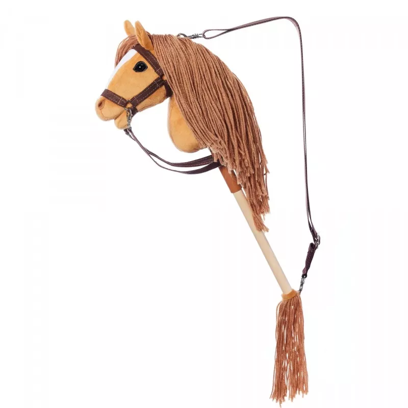 Horse on a stick HOPPIHORSE Hobby Horse A4 Chestnut