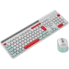 CANYON HSET-W5 EN Keyboard+Mouse AAA+AA Wireless White