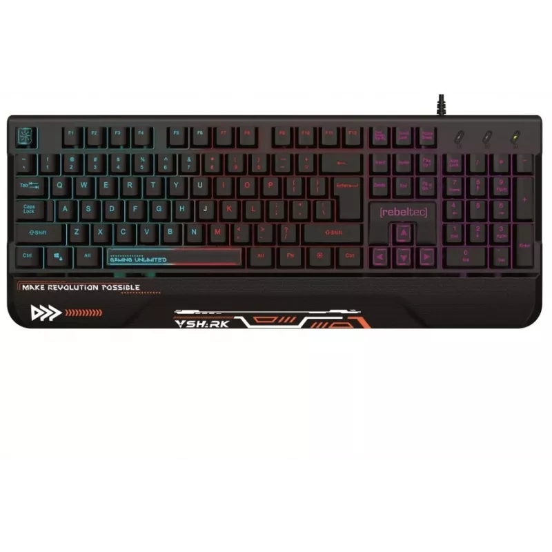 Mechanical full-size gaming keyboard Rebeltec Full size game keyboard SHARK