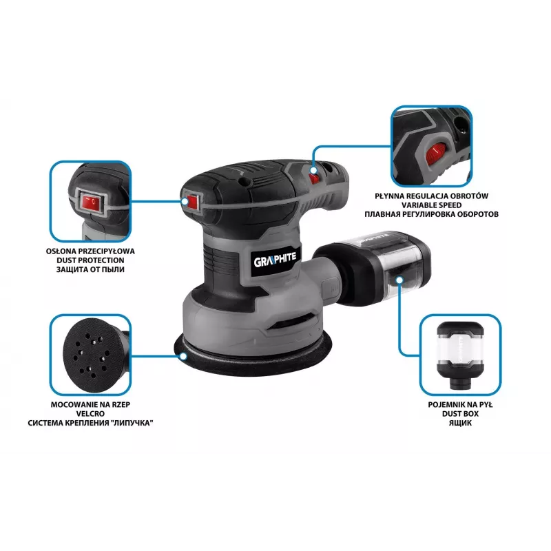 Floor polisher/sander Graphite 59G348