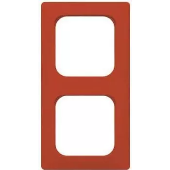 BUSCH JAEGER BJ 2512-217K-103 Reflex SI Linear-Abdeckrahmen rot RAL 3020 SI/Reflex
