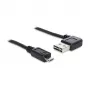 USB Cable DeLOCK 1m USB 2.0 A - micro-B m/m Black