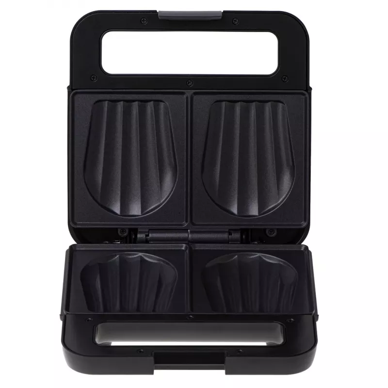 Toaster Adler AD 3079 — single non-stick plate, 750 W, black, vertical storage