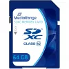 MediaRange - Flash Memory Card - 64GB - Class 10 - SDXC - Blue (MR965)