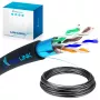 Network Cable Extralink CAT5E FTP (F/UTP) 50M Black