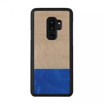 Smartphone case man and wood for Galaxy S9 Plus — dove black