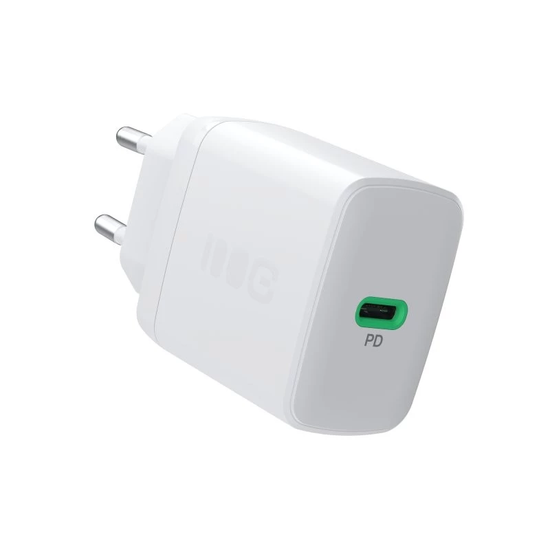 Power adapter Green Cell PowerSource Solo30 30W White — USB-C charger, 30W output