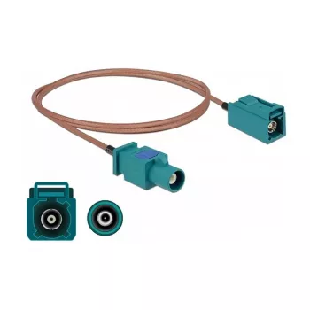 Antenna Cable FAKRA Z plug DeLOCK RG-316 1 m