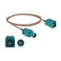 Antenna Cable FAKRA Z plug DeLOCK RG-316 1 m