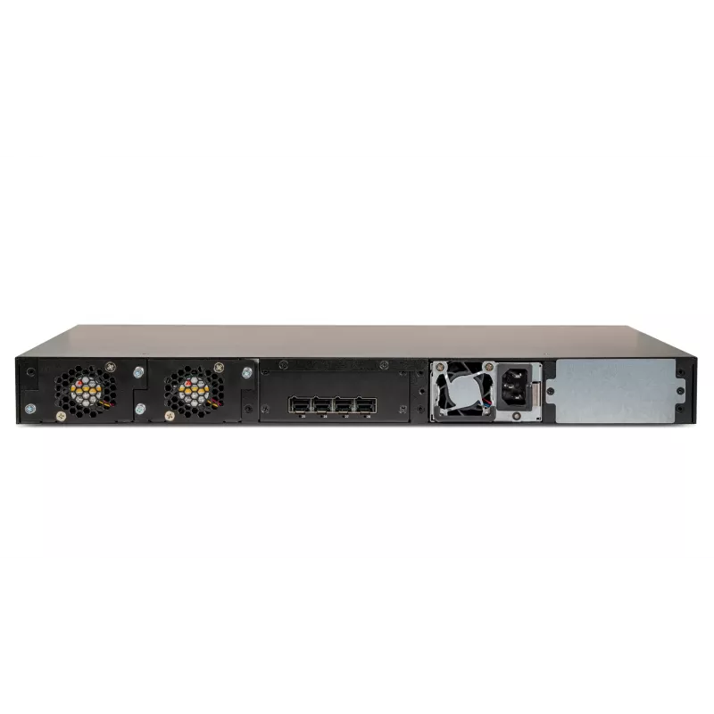 LANCOM XS-6128QF - Switch - L3 - managed - 16 x 10 Gigabit SFP+ + 4 x combo 10 Gigabit SFP+/RJ-45 + 4 x Combo 25 Gigabit SFP28 (Uplink) + 2 x Combo 40 Gigabit QSFP+ (Uplink) - Luft