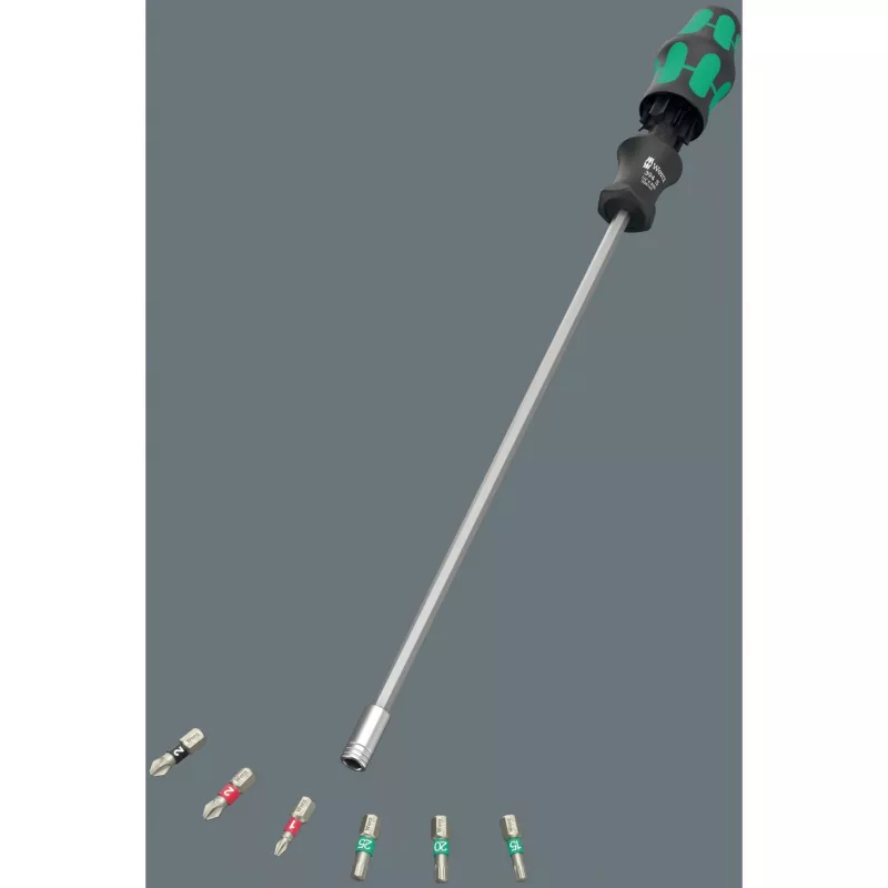 Wera Kraftform Kompakt 27 XL Universal 1 screwdriver set, 7 pieces (05051028001)