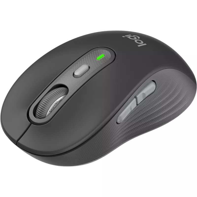 Logitech Signature Slim Combo MK950 - Keyboard-and-Mouse-Set - 100% - full size - Wireless - Bluetooth 5,1 LE - AZERTY - French - Graphite (920-012485)