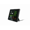 Weather station BLAUPUNKT WS25BK — indoor/outdoor temperature and humidity monitor, black, 1 sensor, LCD display