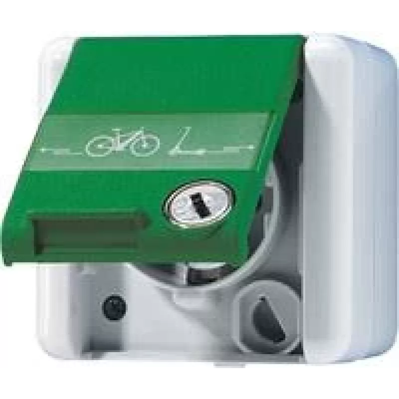 Socket-outlet Type F Jung 820GNNAWSLEB, plastic housing, 1 pc