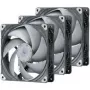 Phanteks T30 140mm PWM Case Fans - 3 Pack, Grey