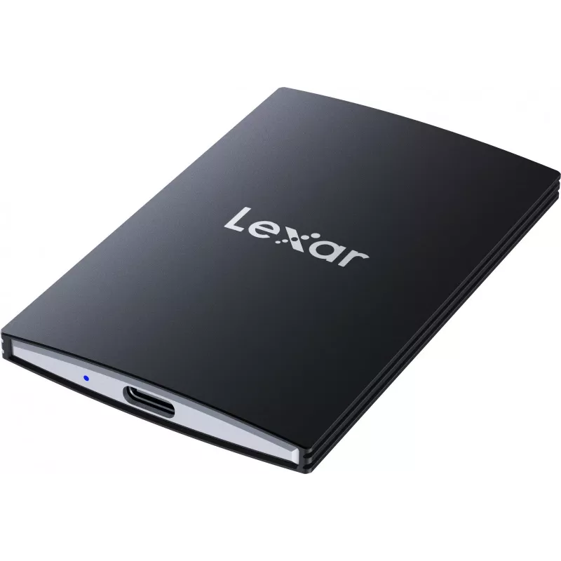 Portable SSD Lexar SL500 1 TB — USB Type-C, USB 3.2 Gen 2x2, up to 2000 MB/s, aluminium housing, 0.043 kg, black