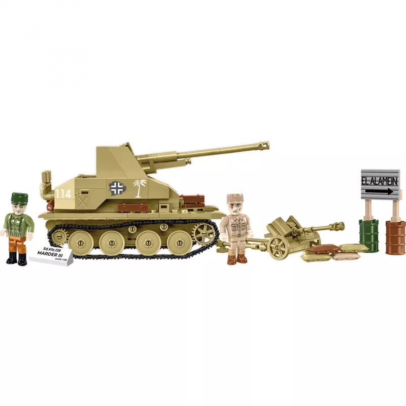 Construction set Cobi Blocks Marder III – 486 pieces, military vehicle model