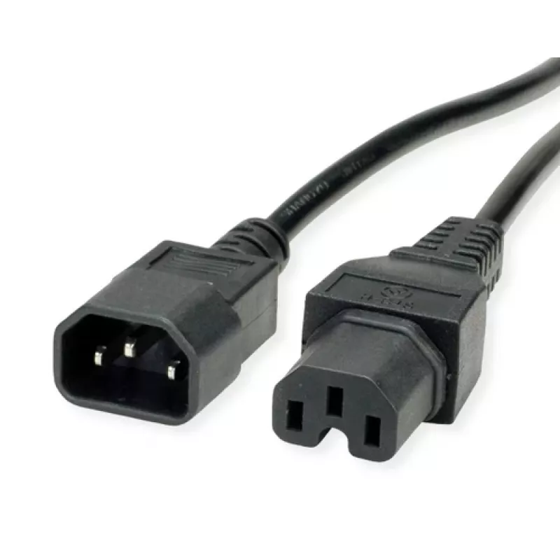 Power cable Black VALUE 19.99.1122