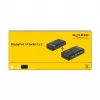 DELOCK DisplayPort 1.4 Switch 2 x 2 DisplayPort in to 1 x 2 DisplayPort out 8K