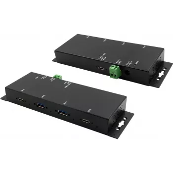 Exsys EX-1234HMVS - Hub - 4 x USB 3,2 Gen 2 - Desktop, wall-mountable - DC (EX-1234HMVS)